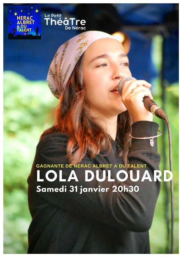 Concert de Lola – Gagnante 2025 de Nérac Albret a du Talent 