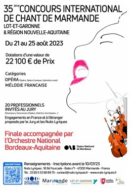35ème Festival Lyrique "Concours International de Chants"