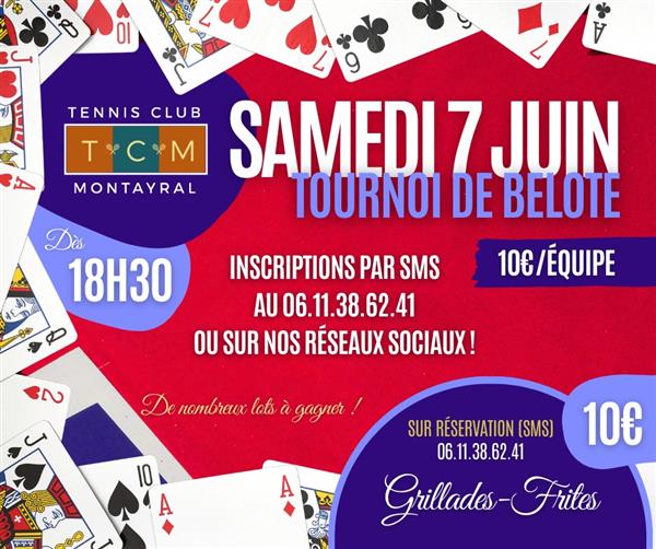 Tournoi de belote et repas