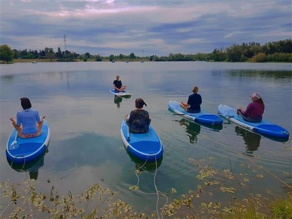 Paddle Yoga à Activague 