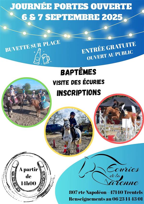 Journée portes ouvertes - Écurie de la Garenne