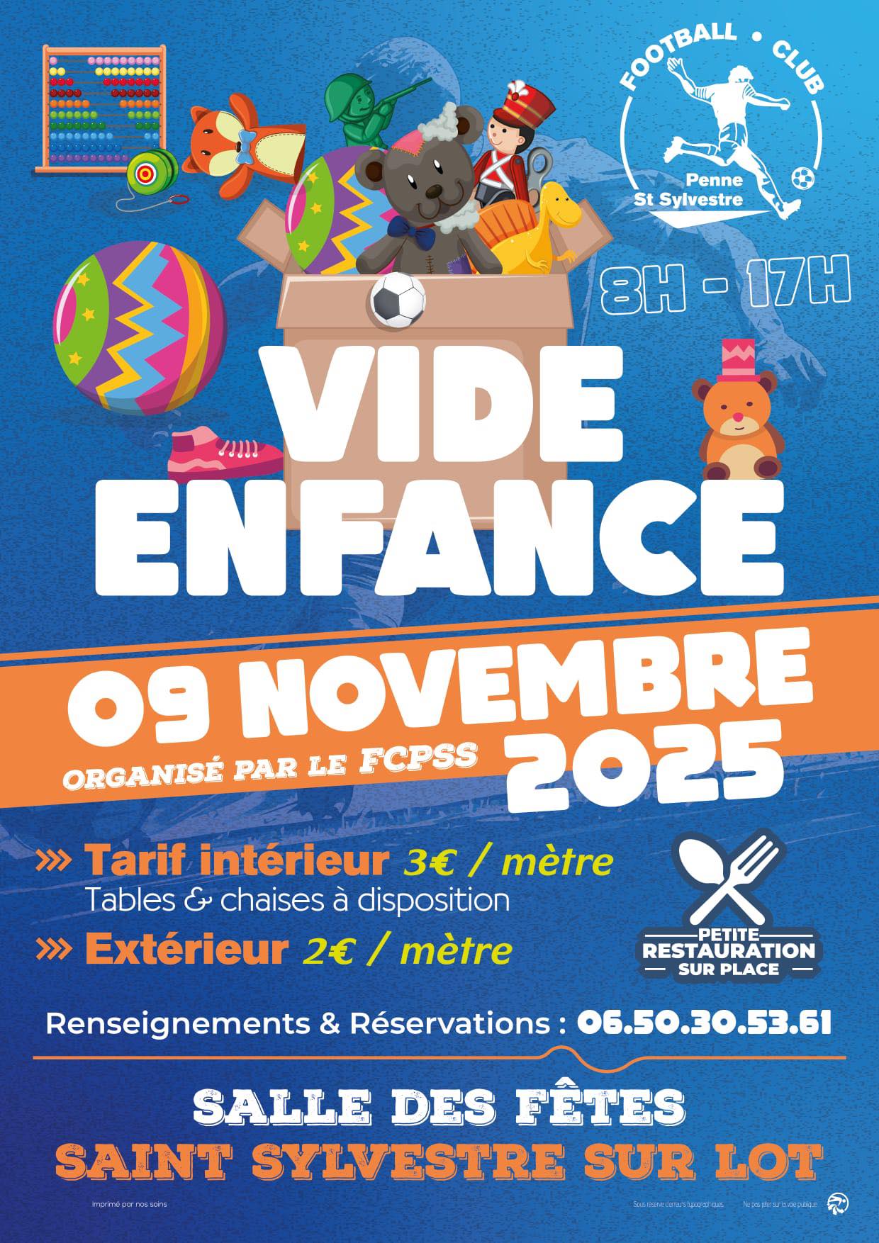 Vide enfance du FCPSS