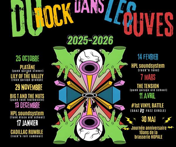 Du Rock dans les cuves - #1st Vinyl battle