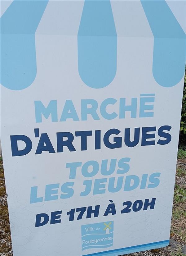 Marché traditionnel d'Artigues - Foulayronnes