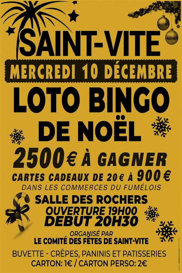 Loto bingo de Noël