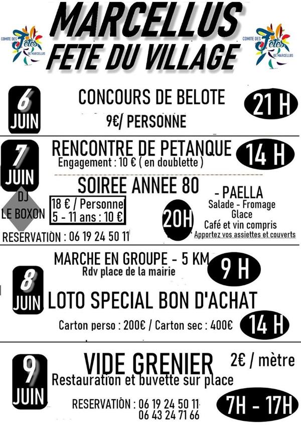 Fête du Village de Marcellus