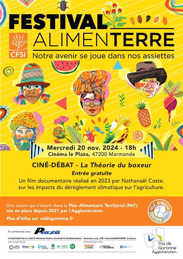 Festival Alimenterre - Ciné-débat : Projection... Le 20 nov 2024