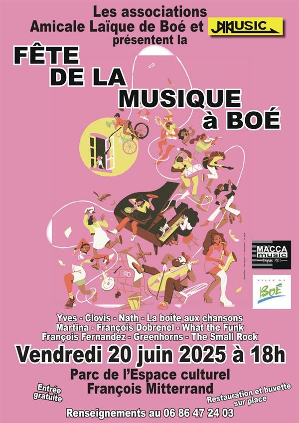 Fête de la musique à Boé