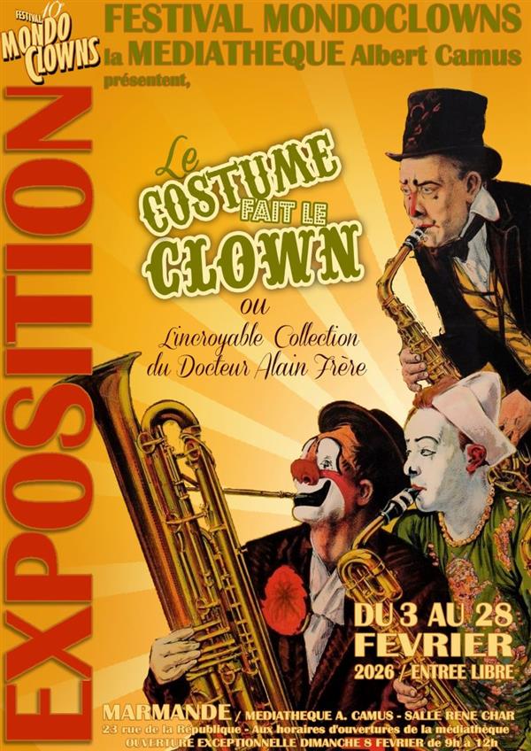 Festival Mondoclowns - Exposition "Le Costume fait le Clown"