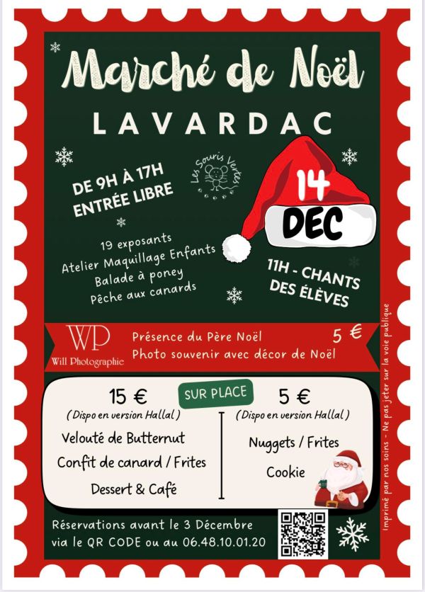 Marché de Noël de l'APE de Lavardac