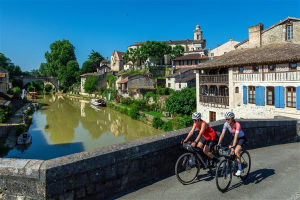 La Véloroute de la Vallée de la Baïse en Lot-et-Garonne