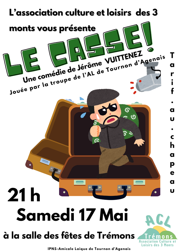 Théâtre "Le casse"