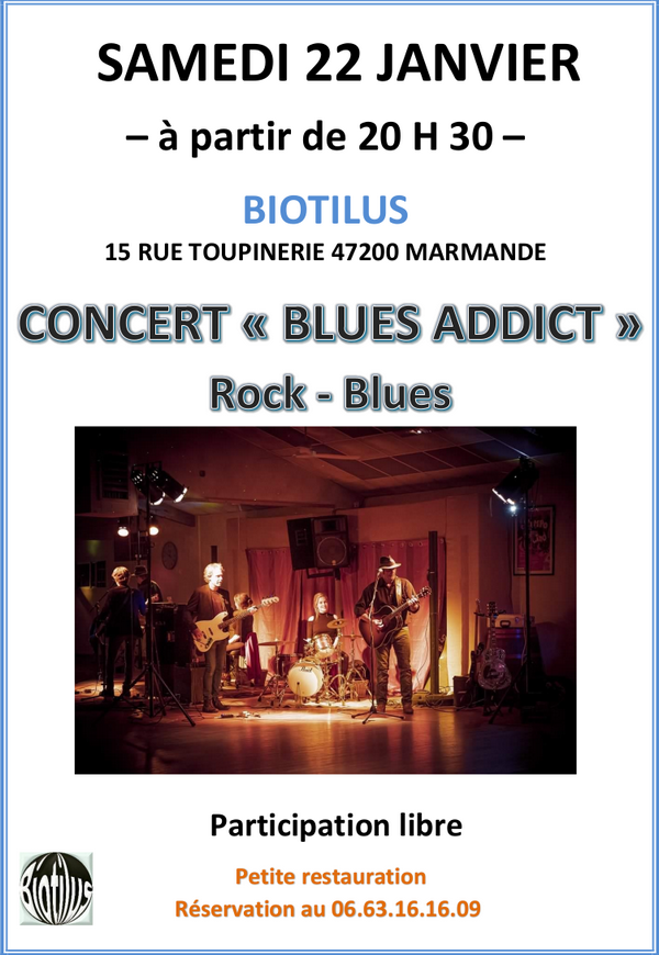Concert de "Blues Addict"