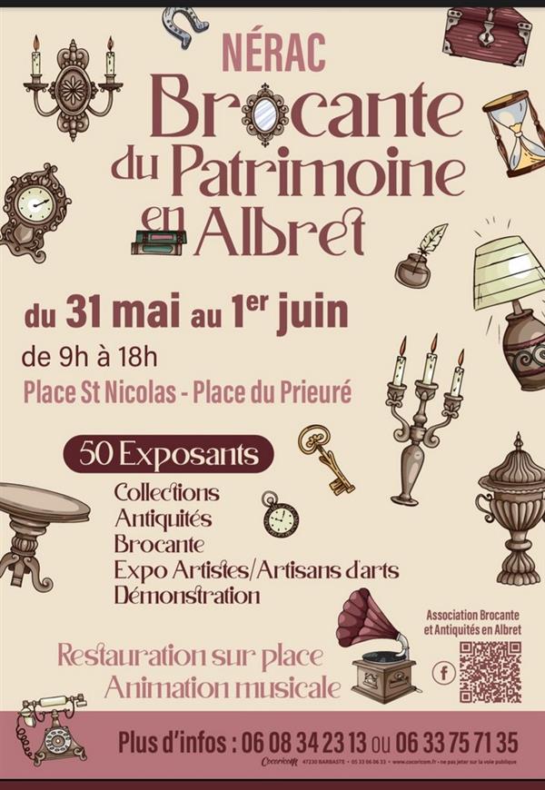 Brocante du patrimoine en Albret