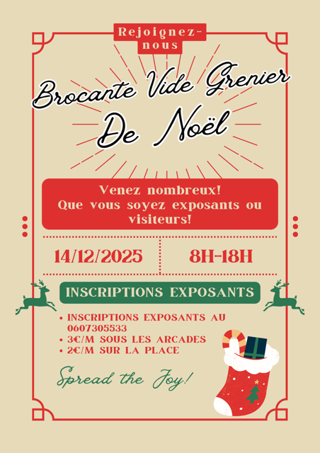 Brocante Vide-greniers de Noël