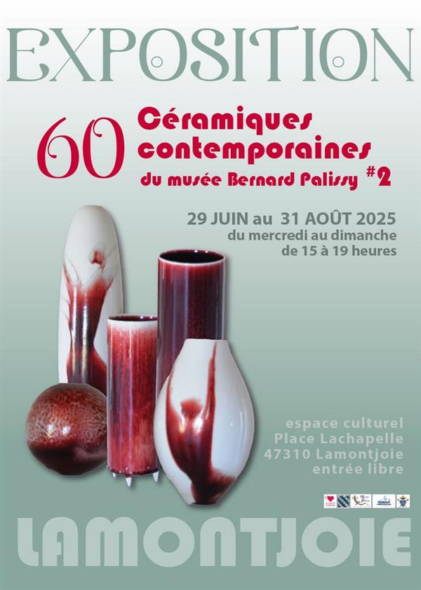 Exposition : 60 céramiques contemporaines du musée Bernard Palissy