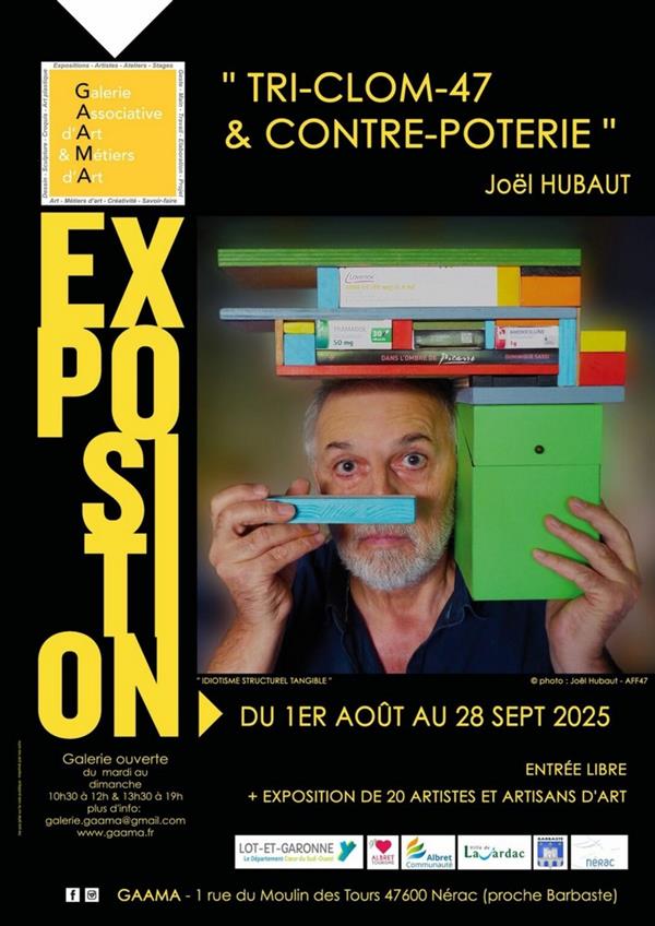 Exposition : Joël Hubaut, art contemporain