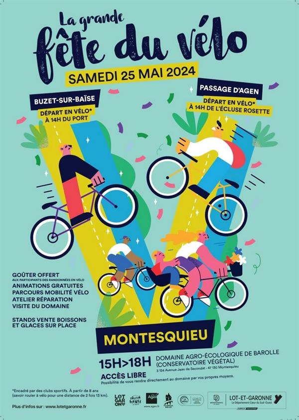 La grande fête du vélo Le 25 mai 2024