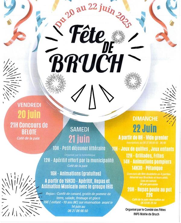 Fêtes de Bruch