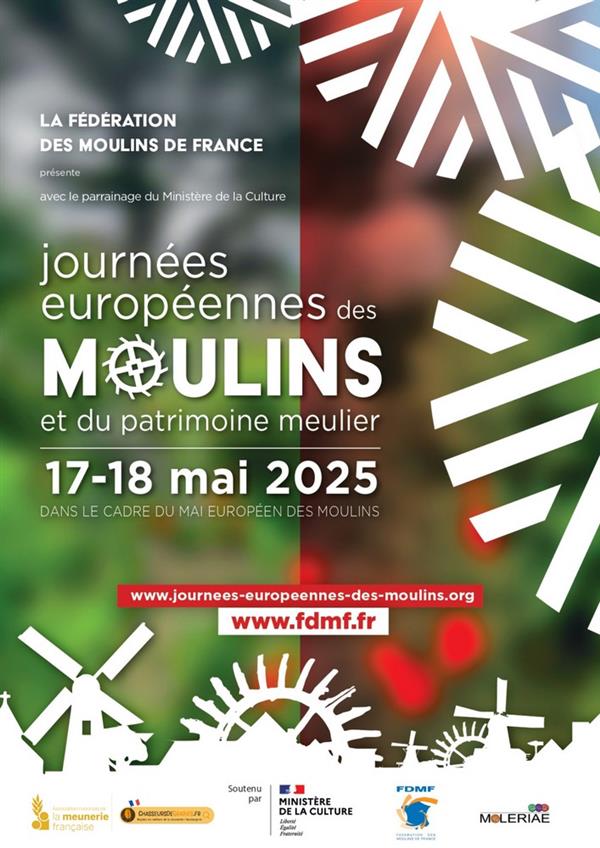 Journées Européennes des Moulins et du Patrimoine meulier