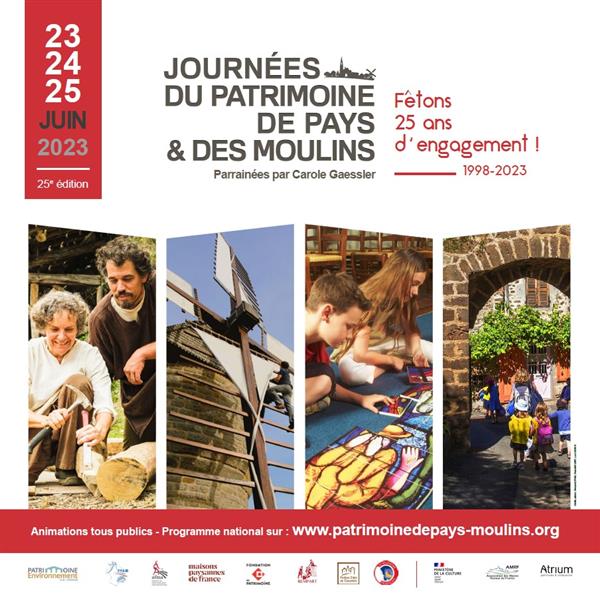 Journées du Patrimoine de Pays et des Moulins