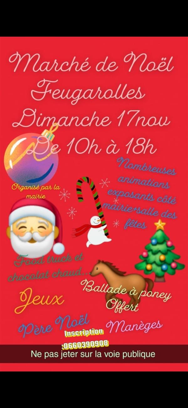 Marché de Noël de Feugarolles Le 17 nov 2024