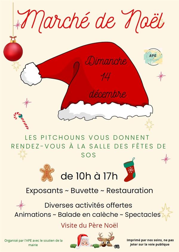 Marché de Noël de Sos