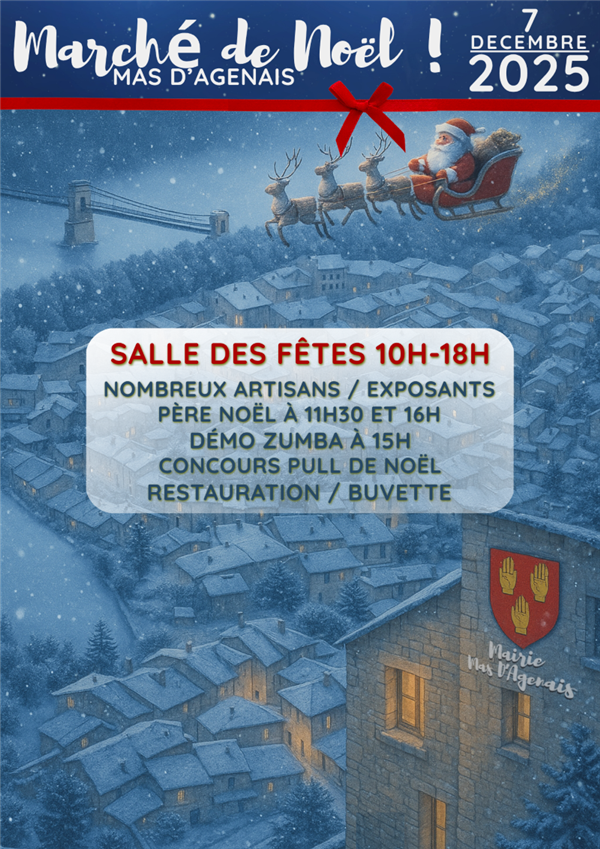 Marché de Noël ! Mas d'Agenais 