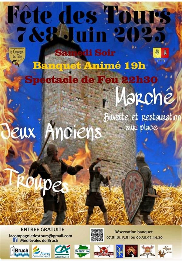 La Fête des Tours, Médiévales de Bruch