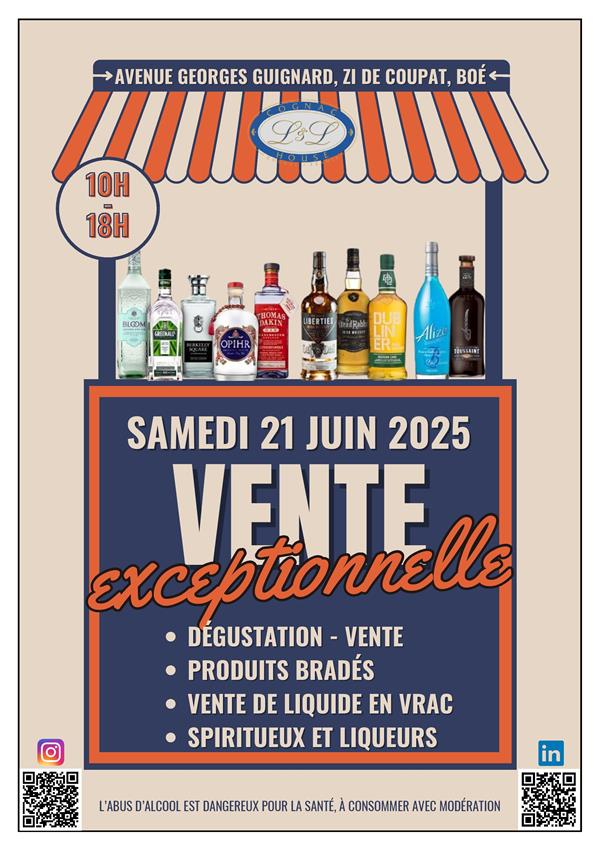 Vente exceptionnelle et découverte de L&L