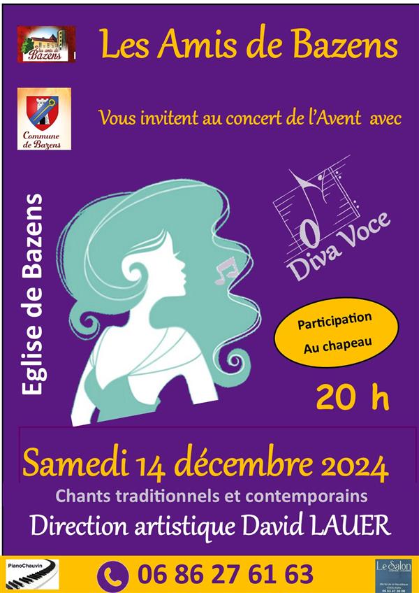 Concert de l'Avent Diva Voce