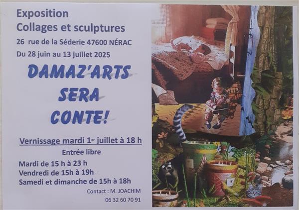 Exposition : Damaz'Arts sera conte!