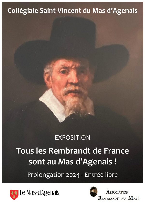 Exposition "Tous les Rembrandt de France sont au Mas" Du 1 oct au 31 déc 2024