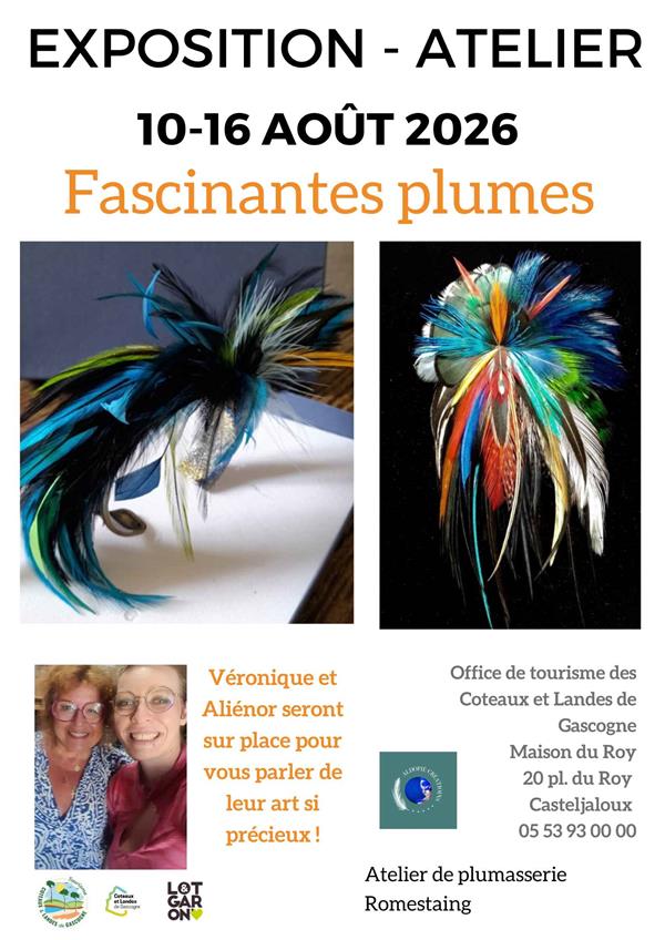 Exposition : Fascinantes plumes