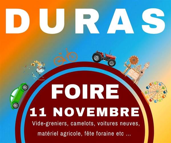 Foire du 11 novembre de la Saint Martin Le 11 nov 2024