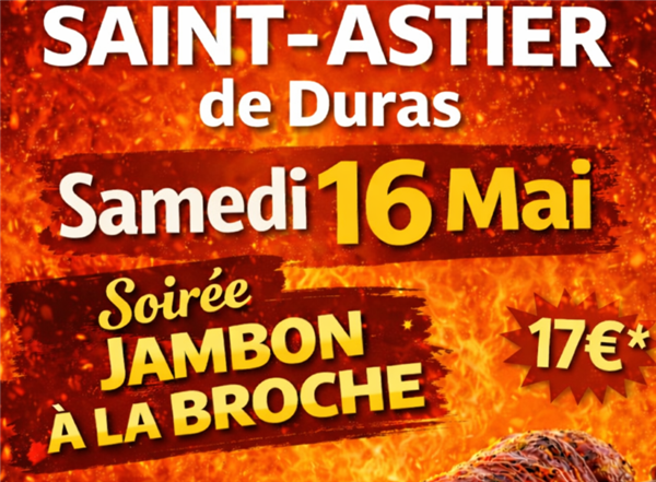 Soirée jambon à la broche
