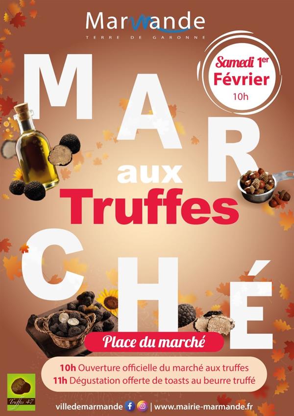 Marché aux truffes Le 1 fév 2025