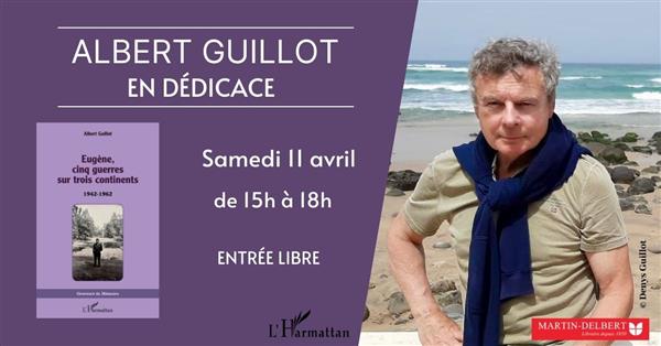 Rencontre littéraire : Albert Guillot en dédicace