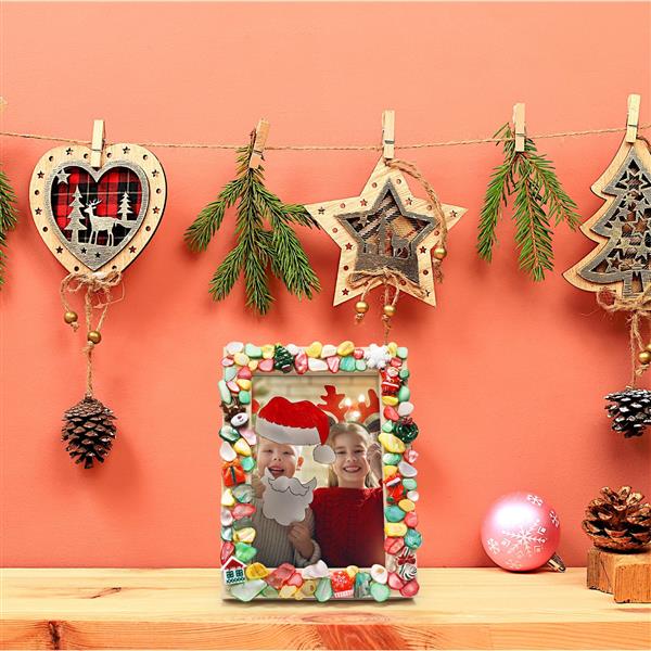 Atelier créatif famille : création d’un cadre photo au château de Duras