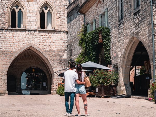 Visite guidée de la bastide de Monflanquin