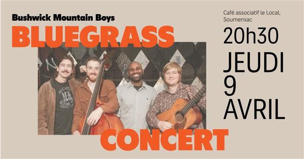 Concert Bluegrass au Café Associatif Local 47