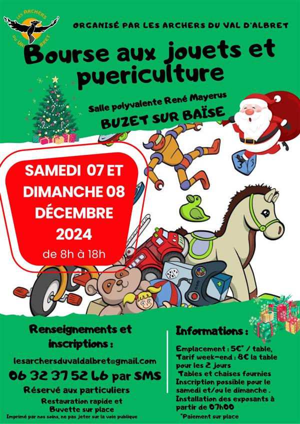 Bourse aux jouets et puériculture