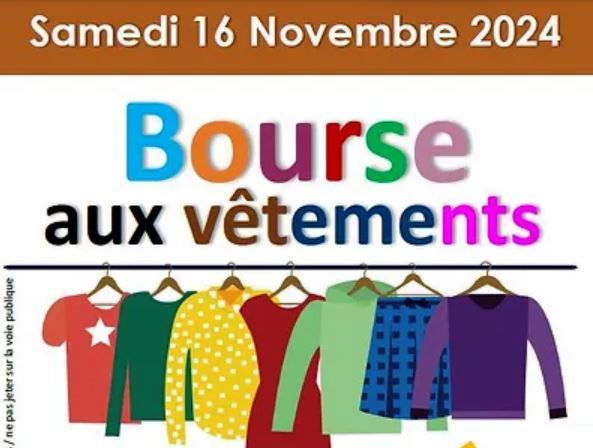 Bourse aux Vêtements Le 16 nov 2024