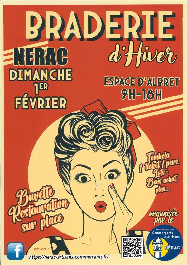 Braderie d'hiver du Groupement des Commerçants et Artisans