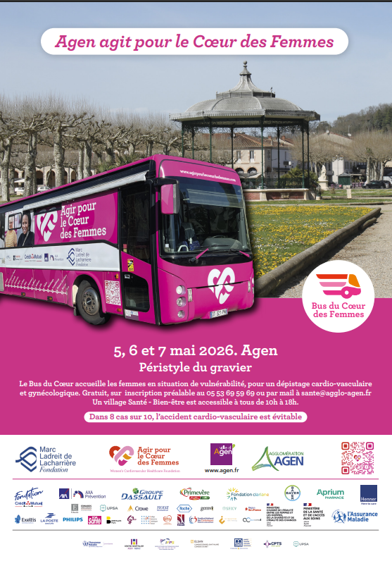 Agen agit pour le Coeur des Femmes