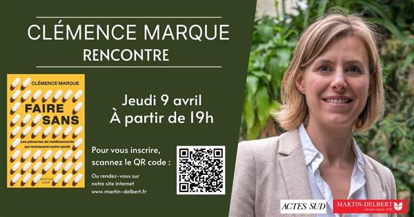 Rencontre littéraire : Clémence Marque