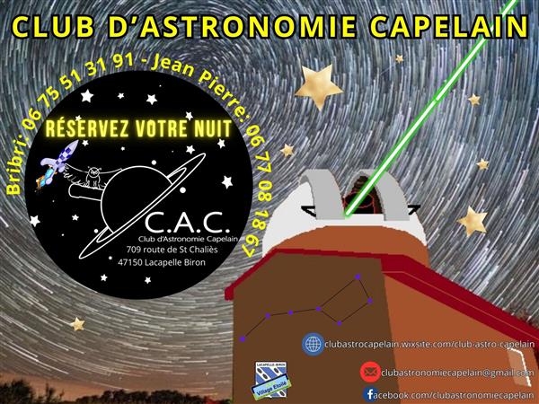 Club d'Astronomie Capelain 