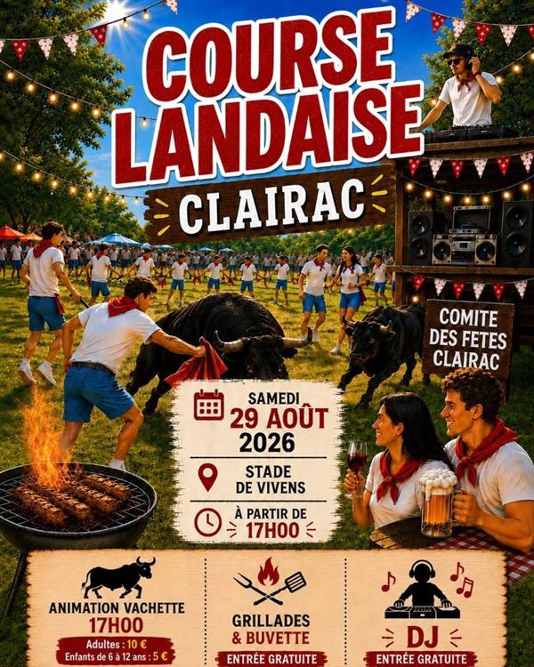 Course Landaise à Clairac