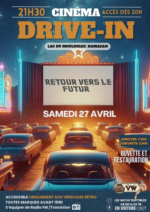 Cinéma Drive-In - Retour vers le futur