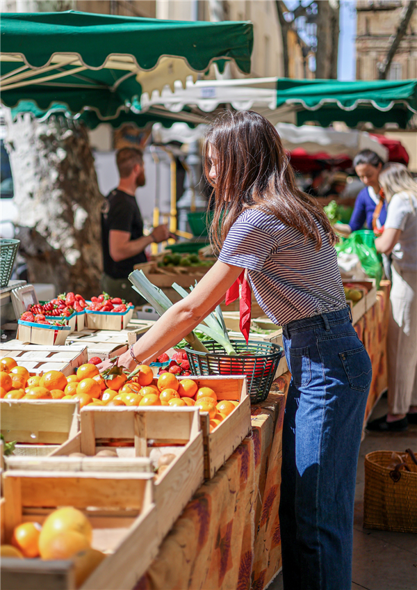 Marché fermier à Saint-Georges